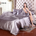hotel home luxury satin comforter bedding Set